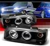 Sonar® Halo Projector Headlights (Black) - 93-97 Volvo 850