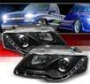 Sonar® DRL LED Projector Headlights (Black) - 06-08 VW Volkswagen Passat