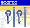 Sparco® Racing Hood Pins - Blue (Pair)