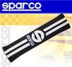 Sparco® Seat Belt Shoulder Pad - 77 LINE (Black)