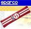 Sparco® Seat Belt Shoulder Pad - 77 LINE (Red)