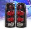 KS® Altezza Tail Lights (Black) - 99-00 Cadillac Escalade