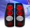 KS® Altezza Tail Lights (Black) - 2007 Chevy Silverado Dualie Classic