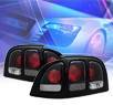 KS® Altezza Tail Lights (Black) - 94-98 Ford Mustang