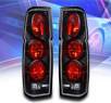 KS® Altezza Tail Lights (Black) - 86-97 Nissan Hardbody Pickup