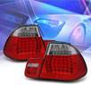 KS® LED Tail Lights (Red/Clear) - 02-05 BMW 325xi E46 4dr.