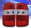 KS® LED Tail Lights (Red/Clear) - 00-06 Chevy Tahoe (w/o Barn Doors)