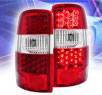 KS® LED Tail Lights (Red/Clear) - 00-06 Chevy Tahoe