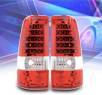 KS® LED Tail Lights (Red/Clear) - 99-06 GMC Sierra