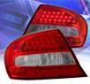 KS® LED Tail Lights (Red/Clear) - 03-05 Chrysler Sebring 2dr.