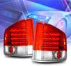 KS® LED Tail Lights (Red⁄Clear) - 94-04 Chevy S-10 S10