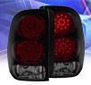 KS® LED Tail Lights (Red⁄Smoke) - 02-09 Chevy TrailBlazer