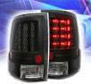 KS® LED Tail Lights (Black) - 09-16 Dodge Ram Pickup