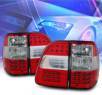 KS® LED Tail Lights (Red/Clear) - 98-05 Toyota Land Cruiser FJ100