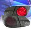 KS® LED Tail Lights (Red/Smoke) - 03-08 Toyota Corolla