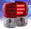KS® LED Tail Lights (Gen 2) (Red/Clear) - 07-11 Toyota Tundra