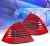KS® Euro Tail Lights (Red⁄Smoke) - 01-04 Mercedes-Benz C230 Sedan W203