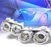 KS® Halo Projector Headlights - 94-97 Acura Integra