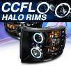 KS® CCFL Halo Projector Headlights (Black) - 07-13 Chevy Silverado