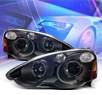 KS® Halo Projector Headlights (Black) - 02-04 Acura RSX