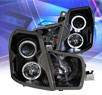 KS® Halo Projector Headlights (Black) - 03-07 Cadillac CTS
