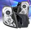 KS® LED Halo Projector Headlights (Chrome) - 03-07 Cadillac CTS