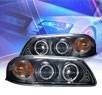 KS® LED Halo Projector Headlights (Black) - 00-05 Chevy Impala