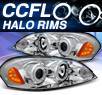 KS® CCFL Halo Projector Headlights (Chrome) - 06-07 Chevy Monte Carlo