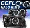 KS® CCFL Halo LED Projector Headlights (Black) - 06-10 Dodge Charger