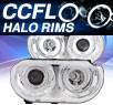 KS® CCFL Halo Projector Headlights (Chrome) - 08-13 Dodge Challenger