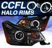 KS® CCFL Halo LED Projector Headlights (Black) - 08-10 Ford Focus
