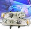 KS® Projector Headlights - 90-93 Honda Accord