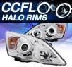 KS® CCFL Halo Projector Headlights (Chrome) - 07-11 Honda CR-V CRV