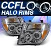 KS® CCFL Halo Projector Headlights (Chrome) - 05-08 Nissan Frontier