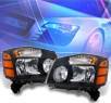 KS® Crystal Headlights (Black) - 04-07 Nissan Titan
