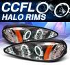 KS® CCFL Halo Projector Headlights (Black) - 99-05 Pontiac Grand Am