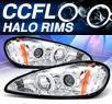 KS® CCFL Halo Projector Headlights - 99-05 Pontiac Grand Am