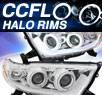 KS® CCFL Halo Projector Headlights (Chrome) - 11-13 Toyota Highlander