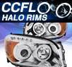 KS® CCFL Halo LED Projector Headlights (Chrome) - 06-08 Toyota RAV4 RAV-4