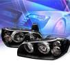 KS® Halo Projector Headlights (Black) - 00-01 Nissan Maxima
