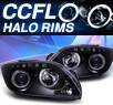 KS® CCFL Halo Projector Headlights (Black) - 05-10 Scion Tc (w/o stock projector headlights)