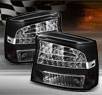 TD® LED Tail Lights (Black) - 09-10 Dodge Charger