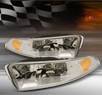 TD® Front Bumper Signal Lights (Euro Clear) - 93-02 Chevy Camaro w/ Amber Reflector