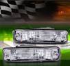 TD® Front Bumper Signal Lights (Clear) - 90-91 Acura Integra