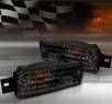 TD® Front Bumper Signal Lights (Smoke) - 88-91 BMW 325is E30