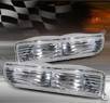 TD® Front Bumper Signal Lights (Clear) - 97-01 Jeep Cherokee