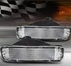 TD® Front Bumper Signal Lights (Clear) - 95-00 Toyota Tacoma 2WD