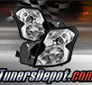 TD® Crystal Headlights (Chrome) - 03-07 Cadillac CTS
