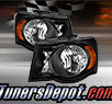 TD® Crystal Headlights (Black) - 07-09 Chrysler Aspen (Incl. Hybrid)