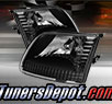 TD® Crystal Headlights (Black) - 98-03 Ford F-150 F150